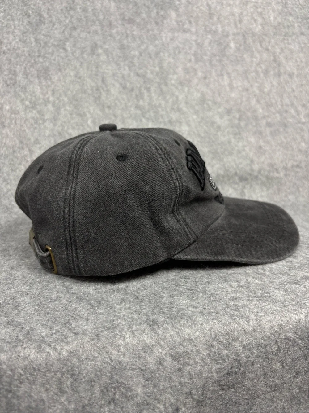 Hawaii USA Est. 1959 Black Vintage Wash Dad Hat